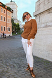 Vicuna and Cashmere Lightweight Sweater