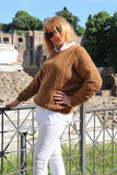 Vicuna and Cashmere Lightweight Sweater
