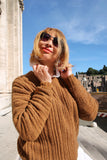 Vicuna and Cashmere Lightweight Sweater