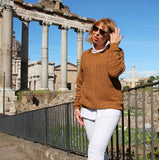 Vicuna and Cashmere Lightweight Sweater