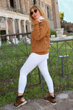 Vicuna and Cashmere Lightweight Sweater