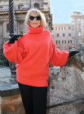 Sparkling Merino English rib Handknitted Sweater
