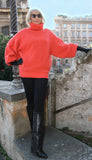 Sparkling Merino English rib Handknitted Sweater