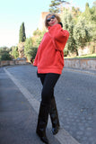 Sparkling Merino English rib Handknitted Sweater
