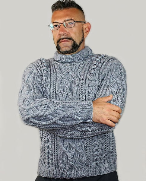 Handmade sweater design for on sale man